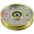 Aftermarket Fits Cub Cadet Commercial 01004081 02005077 Replacement Flat Idler Pulley 38 x FRS20-0202